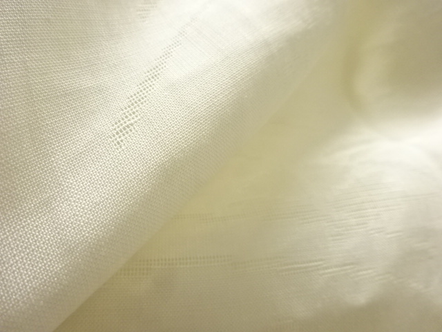  アンティーク　透かし織撫子模様夏用長襦袢